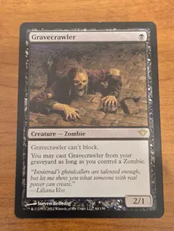 MTG Dark Ascension - Gravecrawler - DKA 64 - LP - Image 1