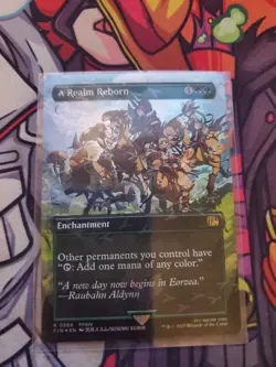 A Realm Reborn (Borderless) (Chocobo Track Foil) Final Fantasy Foil - Image 1