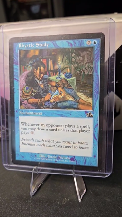 Rhystic Study #45 | Magic Prophecy | Ungraded | Lightly Played | MTG - Image 2