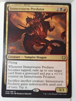 Immersturm Predator - Kaldheim - Magic the Gathering MTG Nice! - Image 1