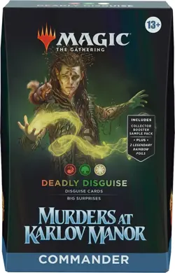 Magic The Gathering Murders at Karlov Manor Commander Deck Deadly Disguise - Image 1