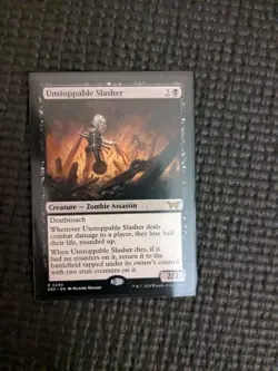 MTG 1X Unstoppable Slasher (0294) Duskmourn: House of Horror Regular NM - Image 2