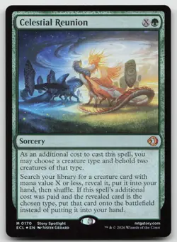 Celestial Reunion M Foil Lorwyn Eclipsed 170 NM - Image 1