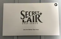 MTG Secret Lair: Cats Are Better Than Dogs (Non-Foil Edition) - SEALED / NEW - Image 1