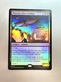 Phoenix Fleet Airship - 114 - MTG Avatar: The Last Airbender - Mythic - FOIL - Image 1
