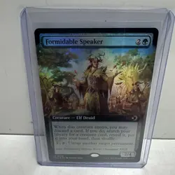 Formidable Speaker (Extended Art) [Lorwyn Eclipsed] 366 NM Foil - Image 1
