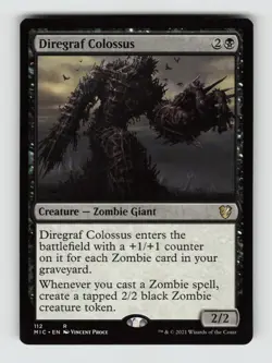 Diregraf Colossus*Non-Foil* Commander: Innistrad: Midnight Hunt 112 NM - Image 1
