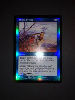 Brain Freeze - Scourge (Foil) MTG Moderate Play See Photos - Image 2