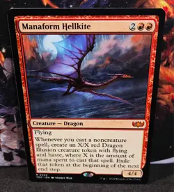 magic the gathering - Manaform Hellkite - Creature - Dragon - Mythic - Red - Image 1