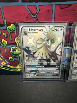 Pokemon TCG Silvally GX SV79/SV94 Shiny Holo Rare Hidden Fates Lot Of 2 - Image 2