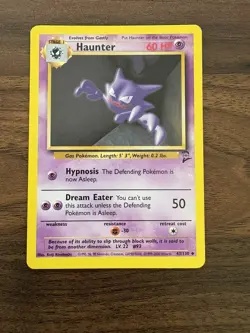 HAUNTER - 43/130 - Base Set 2 - Pokemon Card - NM - Image 1