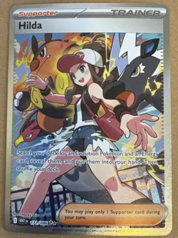 Pokemon TCG Hilda Full Art Trainer SIR 171/086 Sv: White Flare Holo - Image 1