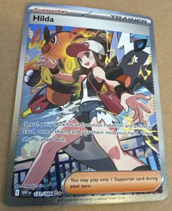 Pokemon TCG Hilda Full Art Trainer SIR 171/086 Sv: White Flare Holo - Image 2