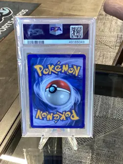 2004 Pokemon EX Team Magma VS Team Aqua Aqua's Seviper Magma VS Aqua PSA 9 - Image 2