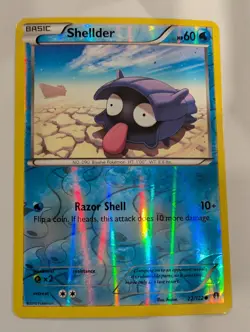 Shellder 22/122 XY BREAKPoint Pokemon Reverse Holo Foil Rare Nice! - Image 1
