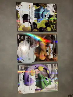Pokemon Full Art Tornadus 98/98 2011, Landorus BW43 2012, Thundurus 97/98 2011 - Image 1