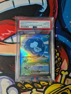 Pokemon Mew EX 232/091 Sv: Paldean Fates Bubble Mew PSA 10 - Image 1