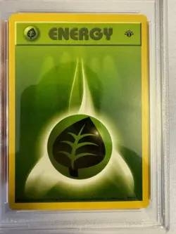 1999 Pokemon - 1st Edition Grass Energy - Base Set 99/102 - PSA 5 EX!! - WOTC - Image 3
