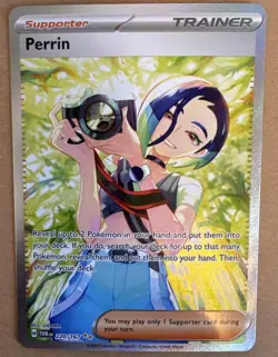 Perrin 220/167 Special Illustration Rare Pokemon Sv06: Twilight Masquerade NM - Image 5