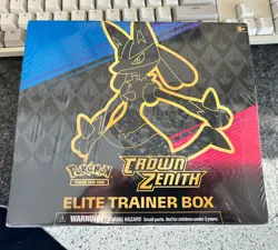 Pokemon TCG: Crown Zenith Elite Trainer Box ETB - 10 Packs Sealed - Image 1