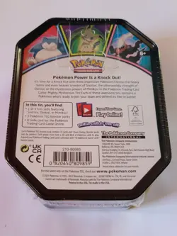 Pokemon Darkrai Knockout Collectible Tin 2021 Factory Sealed PKMN TCG NEW - Image 4