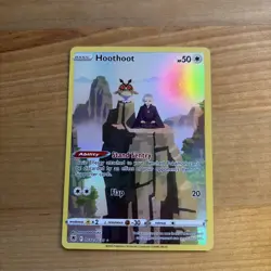Hoothoot TG12/TG30 Swsh10 Astral Radiance Trainer Gallery Holo Pokemon TCG - Image 1