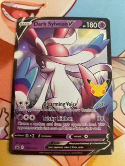 Pokemon TCG Dark Sylveon V SWSH134 Promo NM - Image 1