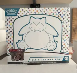Pokemon 151 ETB Elite Trainer Box English, New Sealed 2023 Scarlet - Image 1