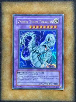 Yugioh Cyber Twin Dragon DR04-EN035 Ultra Rare MP - Image 1