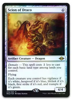 Scion of Draco #234 (Foil) (LP) Prerelease Cards PRE Magic MTG - Image 1