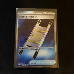 Pokemon TCG Night Stretcher 173/132 Secret Rare Mega Evolution Card NM Condition - Image 1