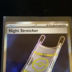 Pokemon TCG Night Stretcher 173/132 Secret Rare Mega Evolution Card NM Condition - Image 2