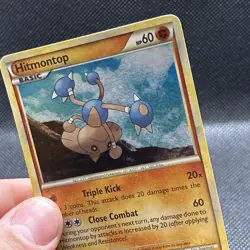 (NM + Swirl) Hitmontop 5/123 2010 Heartgold & Soulsilver Holo Rare Pokemon Card - Image 4