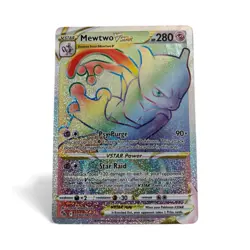 Pokemon TCG Mewtwo VSTAR Holo Ultra Rare Card Pokemon Go 079/078 Near Mint - Image 1