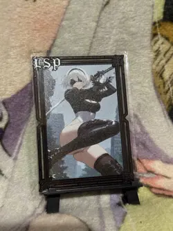 GODDESS STORY LSP #084/200 2B NIER AUTOMATA BLACK METAL ANIME CARD - Image 1