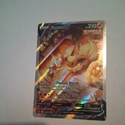 Flareon SWSH179 Black Star Promo Alt Art Pokemon Card 🔥🔥🔥 - Image 1