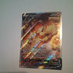 Flareon SWSH179 Black Star Promo Alt Art Pokemon Card 🔥🔥🔥 - Image 2