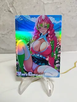 Mitsuri Trading Card Waifu Goddess Story Anime Girl holo Karte Manga Sexy Art - Image 1