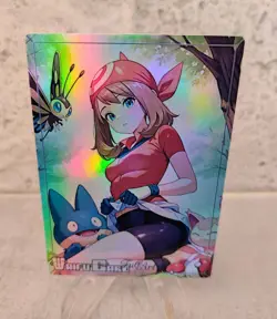 May Trading Card Waifu Goddess Story Anime Girl holo Karte Manga Full Art - Image 1