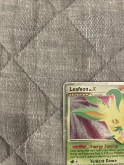 Pokemon TCG Leafeon LV.X Holo Rare Card Majestic Dawn 99/100 - Image 5