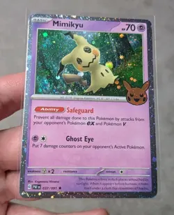 Pokemon TCG - 6 Card lot - Swirl Mimikyu Charizard Yamper (error) Holos - NM - Image 3