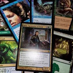 Custom COMMANDER DECK 100 English MTG Cards. *Edric Spymaster of Trest SNAKES* - Image 1