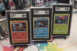 Pokemon Go Charizard, Blastoise, and Venusaur graded SGC 10 The Big 3 card lot - Image 1