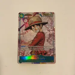 Monkey D Luffy Alt Art (SEC) OP13-118 Carrying On His Will One Piece TCG CARD - Image 1