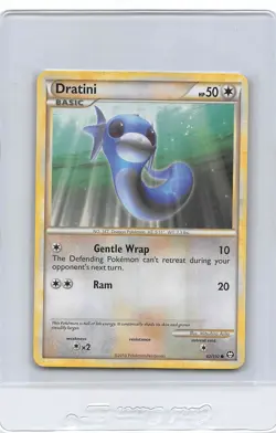 DRATINI 62/102 - NON-HOLO - COMMON - TRIUMPHANT - 2010 Pokemon Card - NM/LP - Image 1