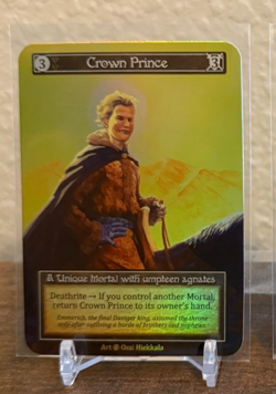 Sorcery Contested Realms - Beta - Crown Prince Foil NM - Image 1