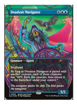 Deadeye Navigator | Magic the Gathering | Secret Lair Promo | FOIL - Image 1