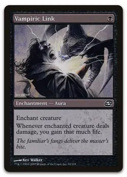 Vampiric Link #92 (LP) Planar Chaos PLC Magic MTG - Image 1
