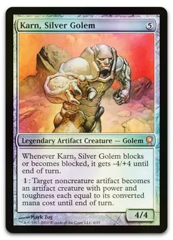 Karn, Silver Golem #6 (Foil) (NM) From the Vault: Relics V10 Magic MTG - Image 1