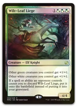 Wilt-Leaf Liege #200 (Foil) (LP) Modern Masters 2015 MM2 Magic MTG - Image 1